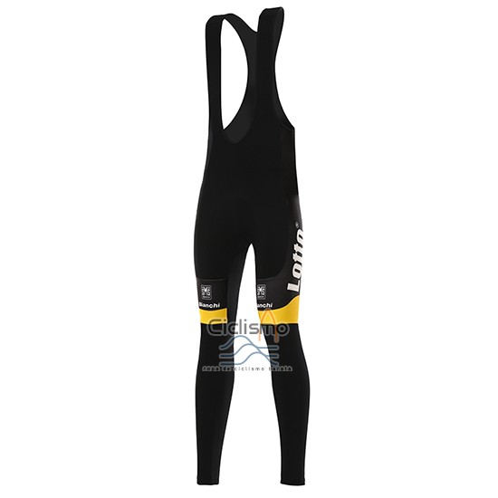 Lotto NL Jumbo Ropa Ciclismo Culotte Largo 2016 Mangas Largas AMarillo y Negro